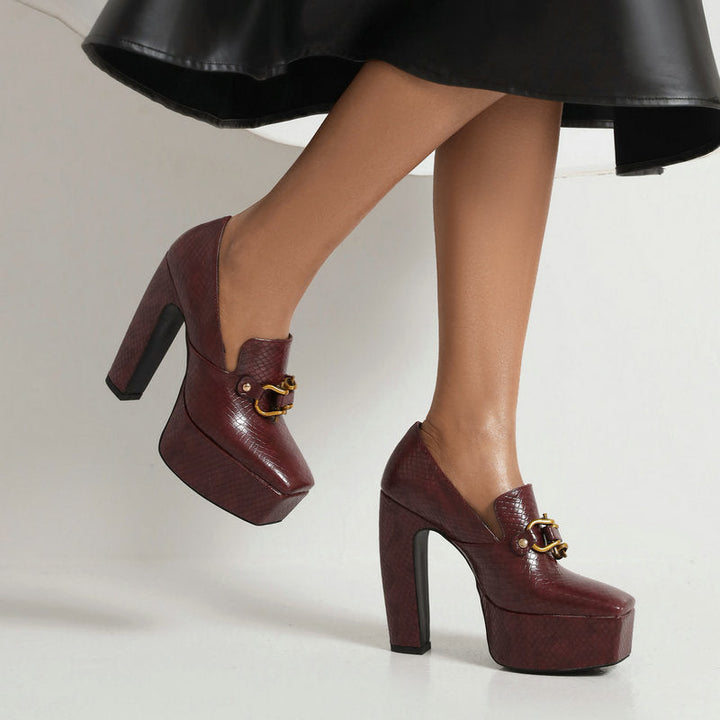 Valeria Sinclair Platform Heels
